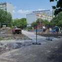 Plac zabaw z przeszkodami